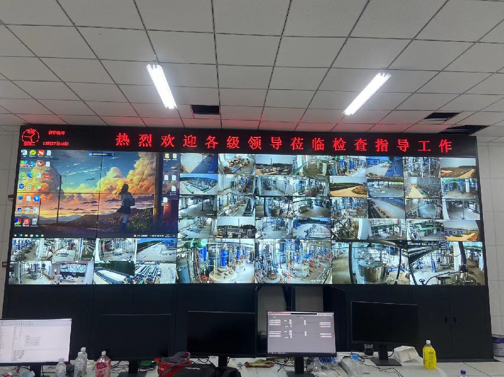 淄博市高青縣化工廠400萬監(jiān)控及